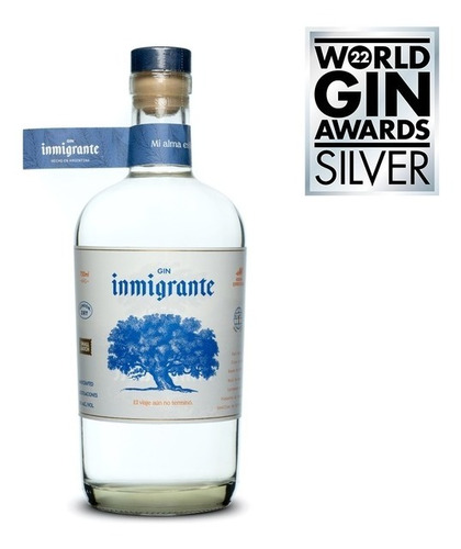 Gin Inmigrante London Dry 750 Ml