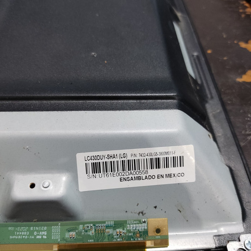 Tarjeta T-con Daewoo L43r5300kn (Usado)