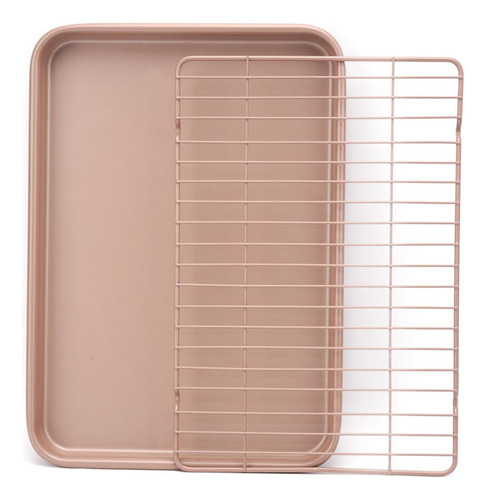 Juego De Moldes Para Hornear De 39,5 Cm X 27 Cm X 2,5 Cm