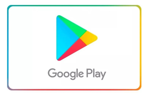 Cartão Play Store Google Gift Card R$ 50 Reais Android