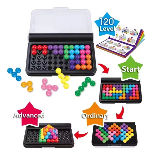 Juego Puzzle Pro Pelotas Inteligencia Entrenamiento Iq