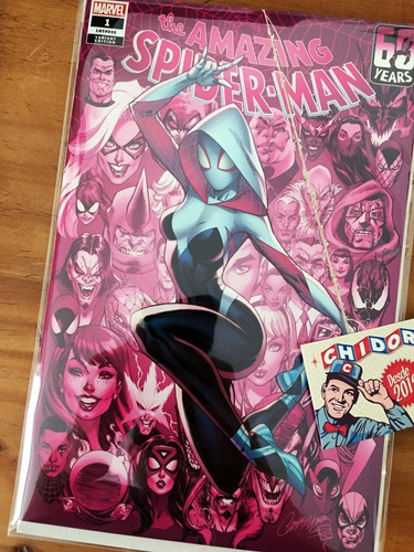 Comic Set - Amazing Spider-man #1 Scott Campbell Spiderverse (Usado)