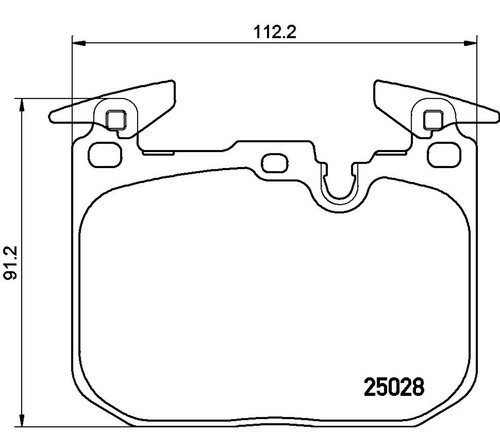 Kit Del Balatas 8822-d1609 430i Xdrive Gran Coupe 17-20