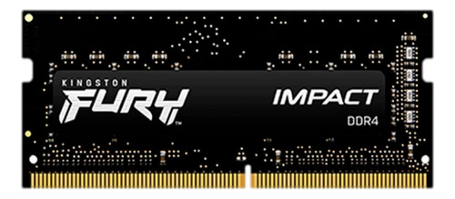 Memoria Ram Kingston Fury Impact 8r Ddr4, 3200mhz, 8gb Cl20