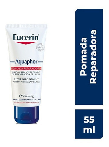 Pomada reparadora de pele extra seca Aquaphor Eucerin 55ml -