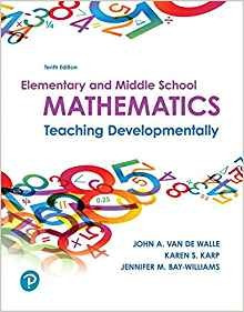 Elementary And Middle School Mathematics Teaching Developmen