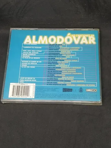 Cd Las Canciones De Almodovar Chavela Vargas Supercultura (Usado)