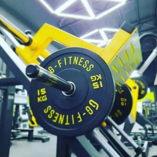 Imagen 3 de 10 de Disco Olimpico Goma Bumper 20kg X Unidad