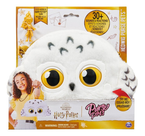 Wizarding World Bolso Y Mascota Interactiva Hedwig