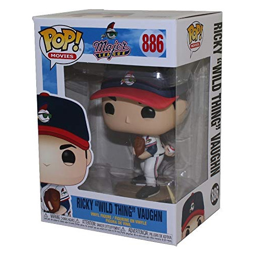 Funko Pop! Películas: Liga Mayor - Ricky Vaughn (los 1y4kz