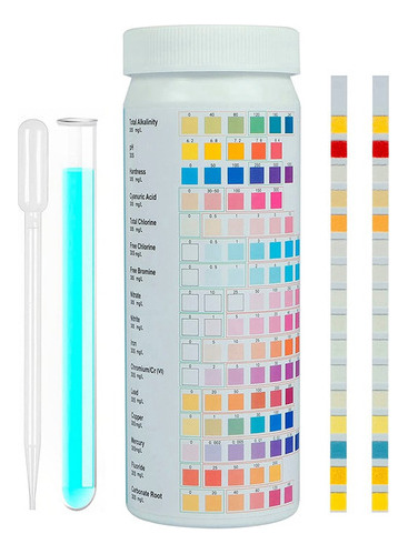 Kit De Prueba De Agua Potable Premium 16 En 1 Para Potá Wate