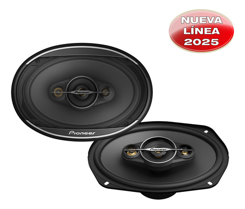 Combo Pioneer Estereo 235 + Parlantes 6x9 6968