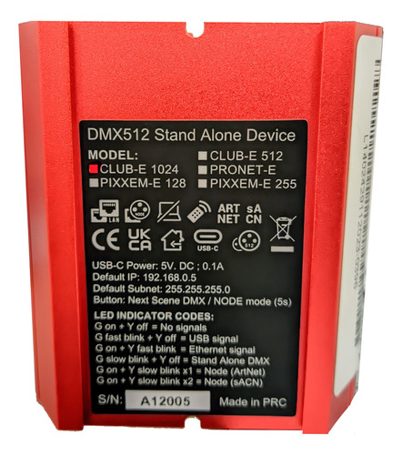 Interface Control De Iluminación Deluxe Dmx 1024 Lite Tek