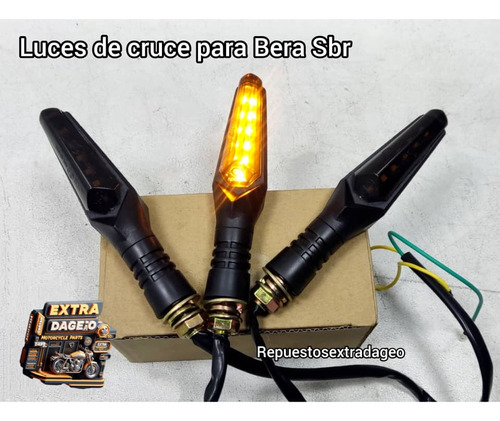 Luces De Cruce Para Moto Bera Sbr 