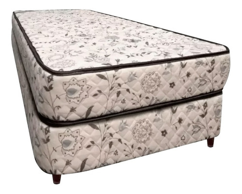 Colchón Y Sommier Suavestra Extra Espuma 1 Plaza 80x190x18