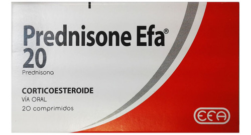 Prednisone Efa 20 Mg X 20 Comprimidos