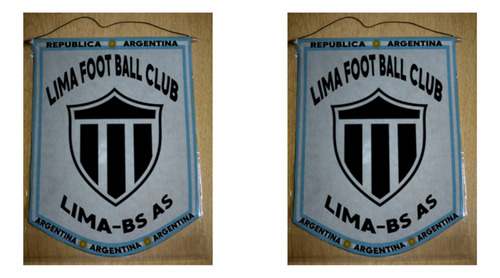 Banderin Chico 13cm Lima Foot Ball Club