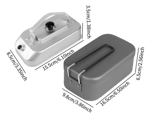 Bento Box Buttle Snack Box Linter Lunch Box Para Pesca De