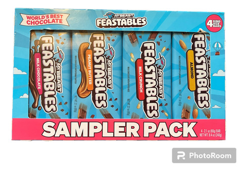 Feastables Mrbeast Sampler Pack