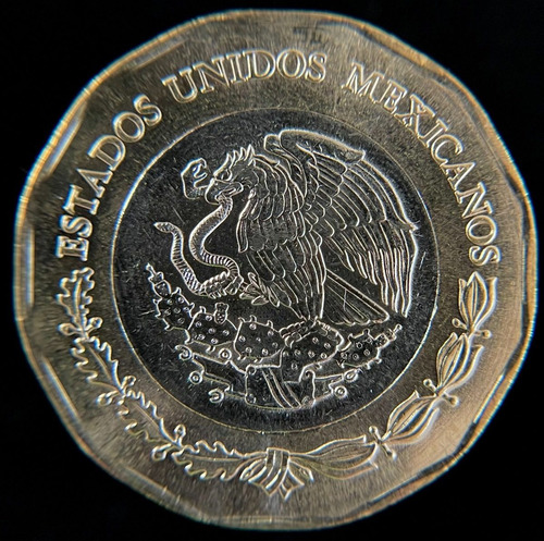 Mexico, 20 Pesos, 2022. Menonitas. Bimetalica. Sin Circular (Usado)