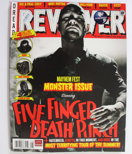 Gusanobass Revista Revolver Mayhem Fest Portada 1 Poster Dio
