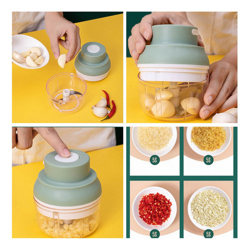 Picador Elétrico Para Cebolas, Frutas, Cortar Legumes