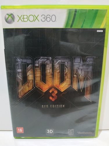 Doom 3 Bfg Edition Xbox 360 Midia Física Original P/entrega