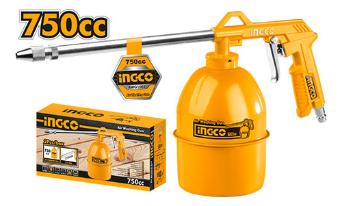 Pistola Para Limpieza De Motores Neumatica 750ml Awg1001