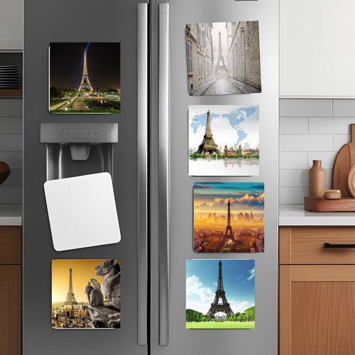 Imanes Paris Torre Eiffel Para Refrigerador Recuerdo Pack6