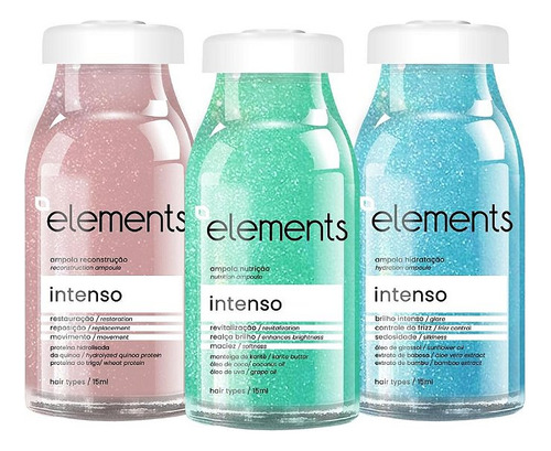 Kit Ampolas Intenso | Elements