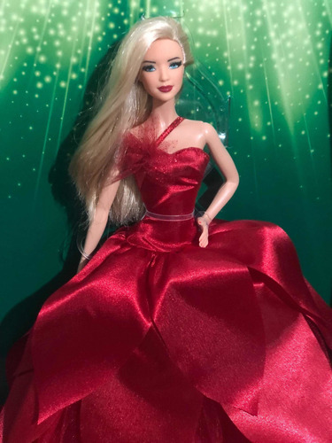 Barbie Top Módel Basics Rubia Collector Holidays Hermosa (Usado)
