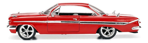 Jada Toys Coche De Juguete Rápido Y Furioso Chevy Impala