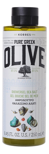 Korrespuro Oliva Griego Showergel Sal De Mar (nuevo Producto