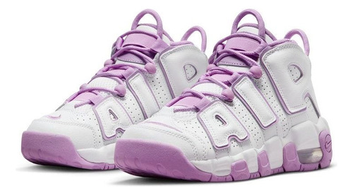 Nike Air More Uptempo White Rush Fuchsia Originales 