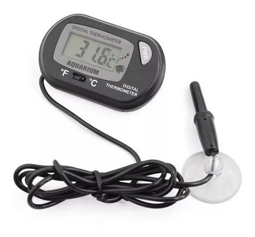 Termmetro Digital Para Peceras Pantalla Lcd Y Sonda