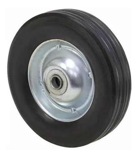comprar Rueda Caucho Para Carretilla Carrucha Macizo 8pLG Calidad