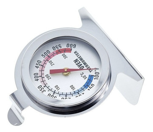 Termometro Acero Inoxidable 50-300°c Temperatura Horno 60mm