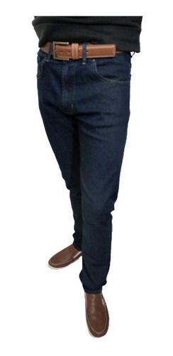 Imagen 6 de 7 de Pantalón De Jean Estilizado Semi-chupin Premium Hombre