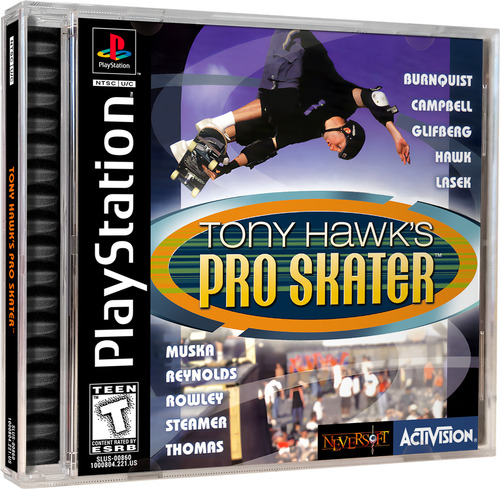 Jogo Tony Hawk's Pro Skater Para Playstation 1 Ps1