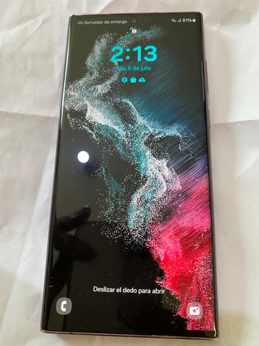 Samsung Galaxy S22 Ultra 5g 128 Gb 12 Detallequebradapantal Violeta Claro (Reacondicionado)