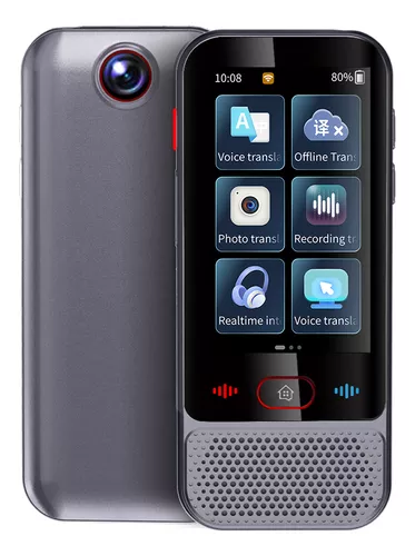Dispositivo de traductor de idiomas, intérprete de voz instantáneo portátil  bidireccional 138 idiomas en tiempo real, con Bluetooth, pantalla táctil –  Yaxa Colombia