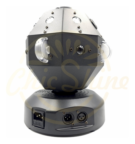 Moving Laser Beam 19 Leds Rgbw Dmx Dj Efeitos Giratorios