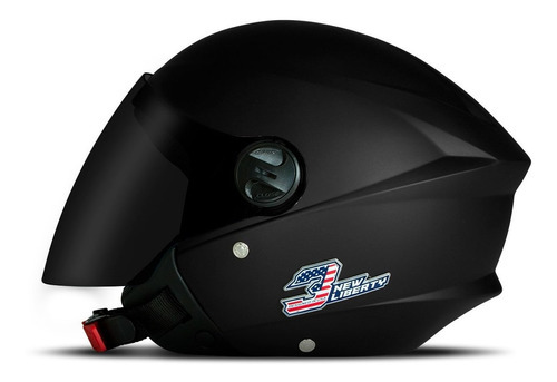 Capacete Aberto New Liberty Three Elite Vis. Fumê Pro Tork Tamanho Do Capacete 58 Cor Preto