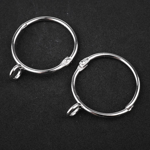 Paquete De 12 Anillos De Cortina Para Cortinas Ojales,