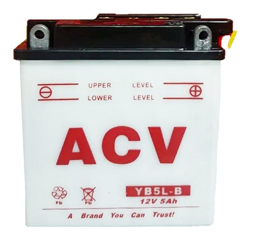 Bateria Acv Yb5l-b - Nany Motos