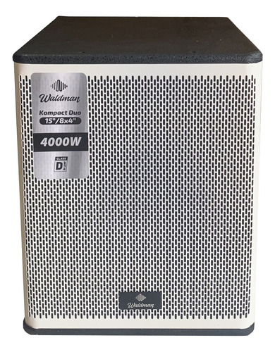 Caixas de som Amplificadas Sub 15 Torres Waldman Kpt2 4000w Cor Branco 115 230