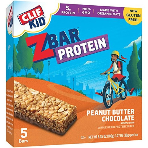 Clif Kid Zbar - Protein Snack-bar - Mantequilla De Cacahuete