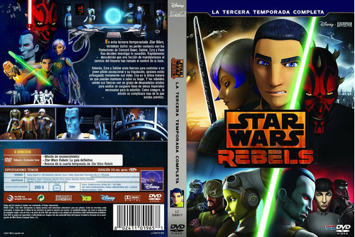 Star Wars Rebels - Temporada 1 - 4  (14 Dvd)