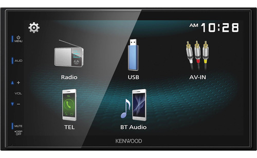 Pantalla Stereo Kenwood 6,75 Bluetooth Radio Mirrorlink Usb