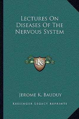 Libro Lectures On Diseases Of The Nervous System - Bauduy...